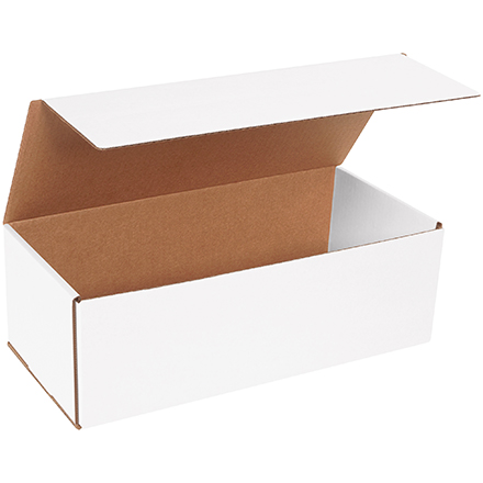 15 x 7 x 5" White Corrugated Mailers