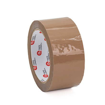 2" x 55 yds. Tan TAPE LOGIC<span class='afterCapital'><span class='rtm'>®</span></span> #900 Hot Melt Tape